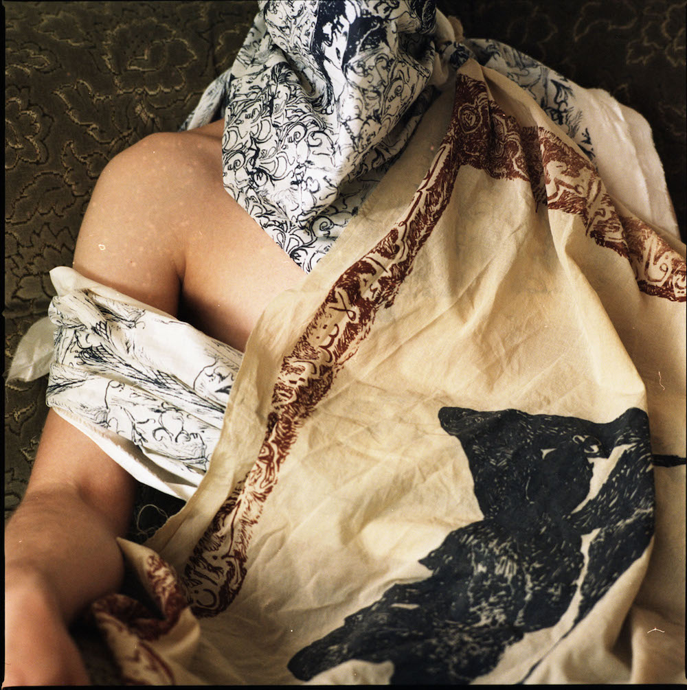BA (Hons) Fashion Textiles: Print graduate Malik Kydd for LCF BA17.